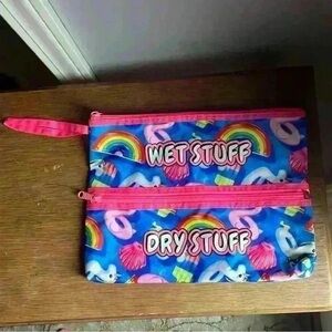 Justice wet bag pouch, beach, pool, swim etc.